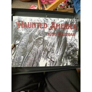 Haunted America 2026 Wall Calendar - Sealed New in shrink